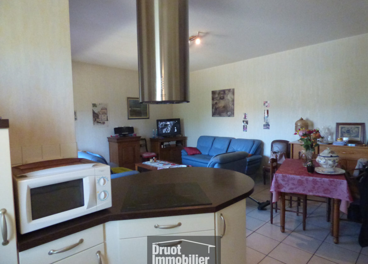 Appartement de type 2 avec terrasse