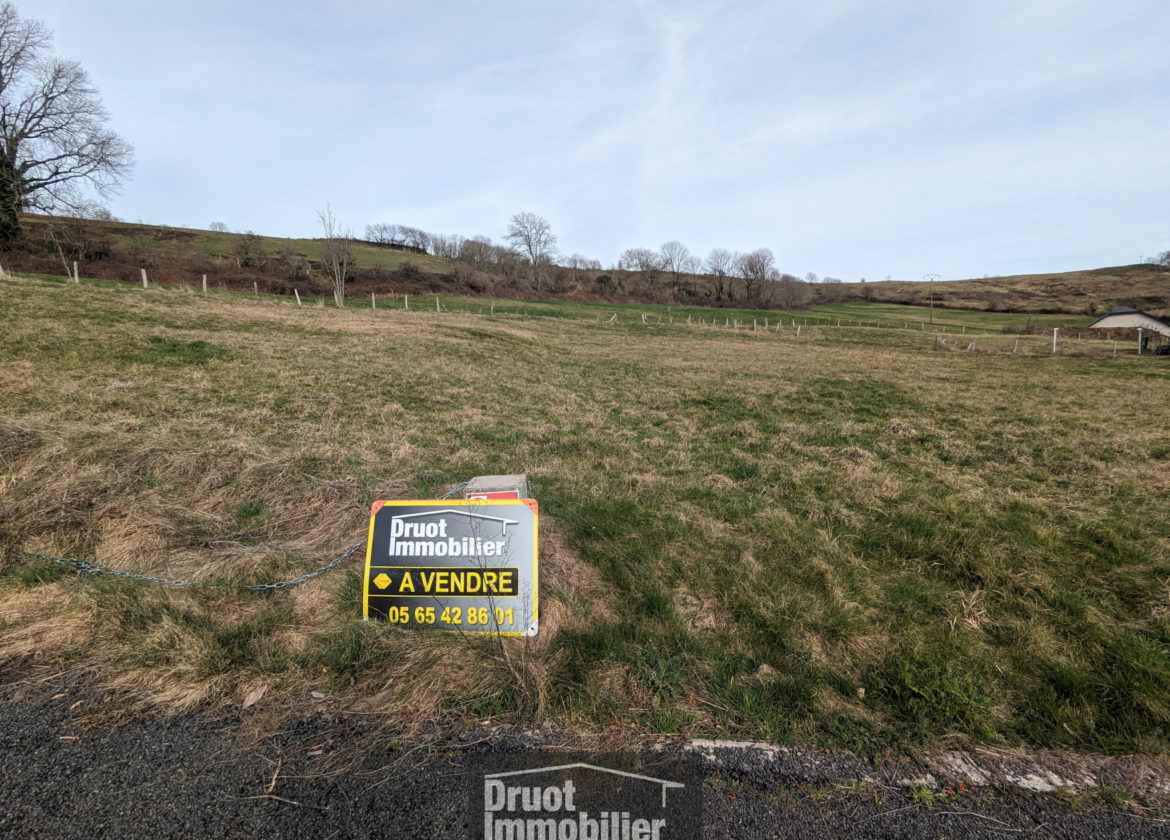 AUBRAC- TERRAIN A BATIR 1154m2