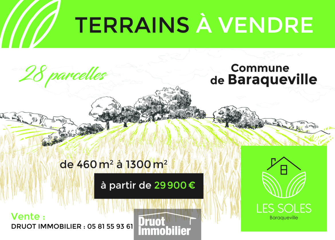 LOTISSEMENT LES SOLES - BARAQUEVILLE