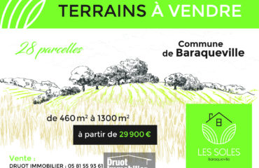 LOTISSEMENT LES SOLES - BARAQUEVILLE