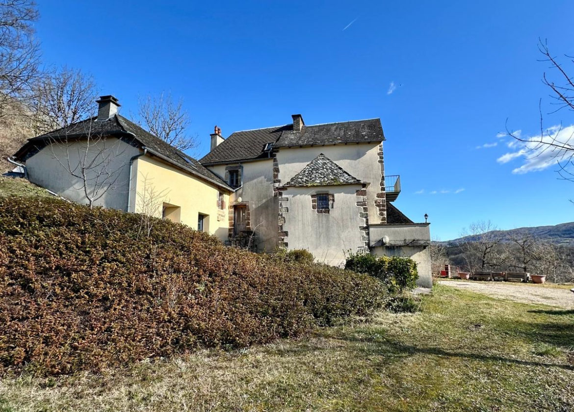Maison en pierres avec grand terrain attenant