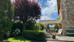 Maison en pierres avec piscine - sur terrain arboré.