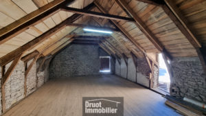 MAISON - GRANGE de 55m2 - garage et cour. CRUEJOULS.