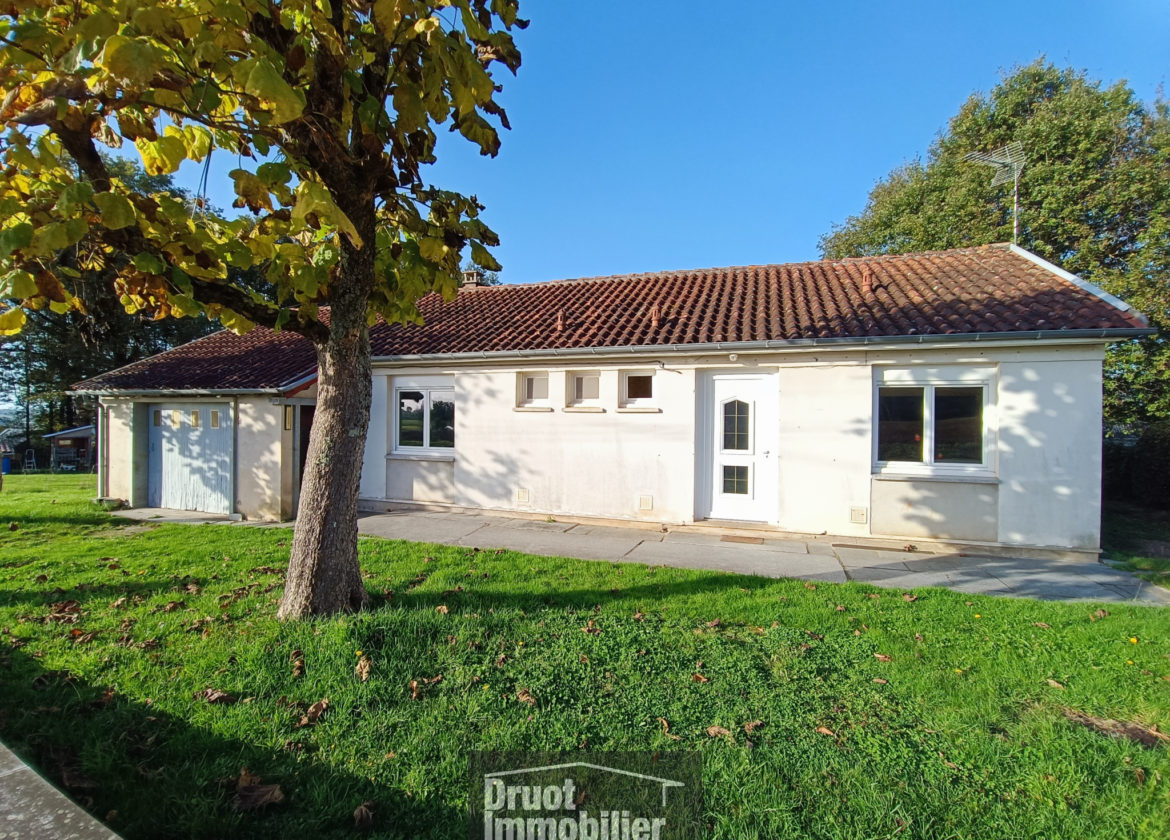 Maison individuelle de type 4 avec jardin