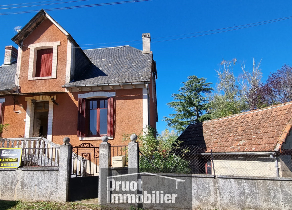 MAISON individuelle - terrain - garage