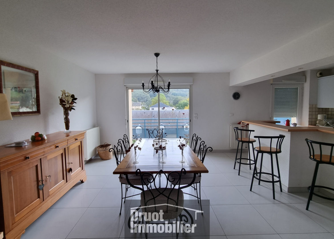ST GENIEZ D OLT AUBRAC - APPARTEMENT - GARAGE - PARKING PRIVATIF