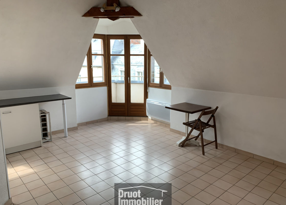 Appartement T1 bis en duplex, centre ville