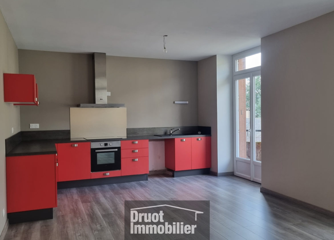 Appartement T4 avec balcons