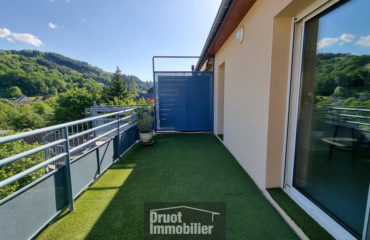 ST GENIEZ D OLT AUBRAC - APPARTEMENT - GARAGE - PARKING PRIVATIF