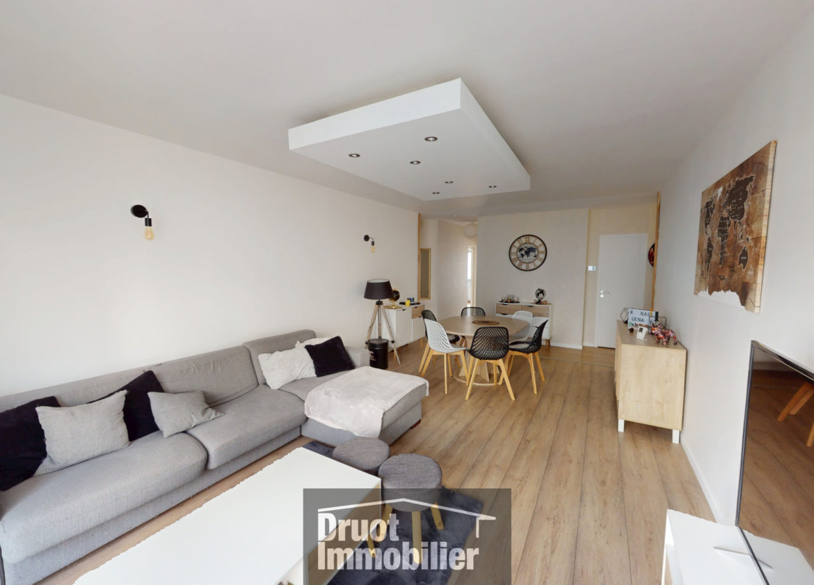 À vendre : Appartement T4 rénové à Rodez