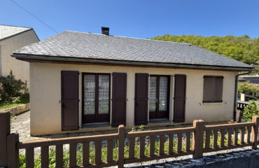 Maison T3 de plain-pied, garage, jardin, 10 min d'ESPALION