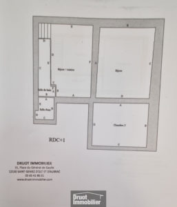 MAISON de 139m2 en Pierres - TERRAIN - GARAGE