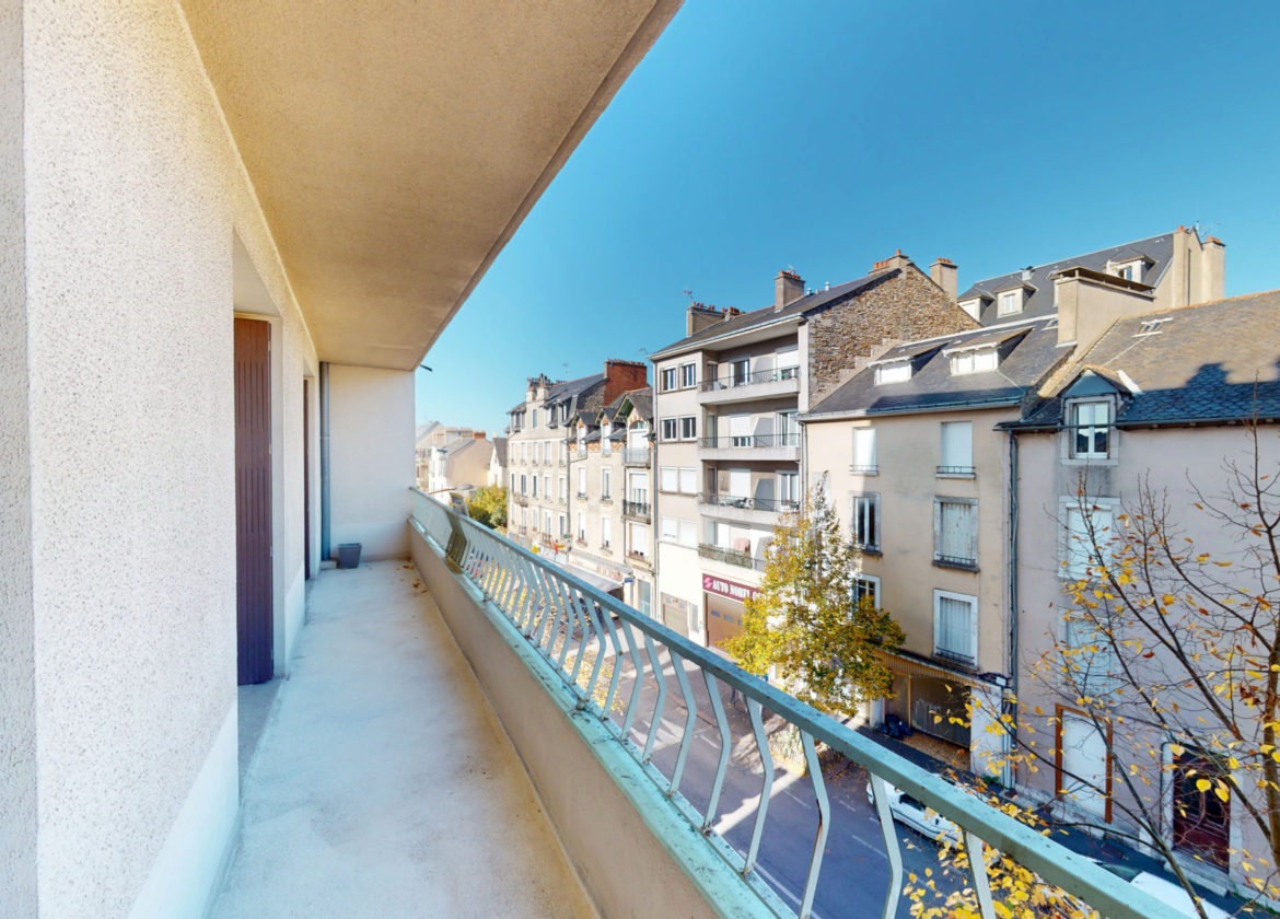 Appartement T3, cave, garage - RODEZ