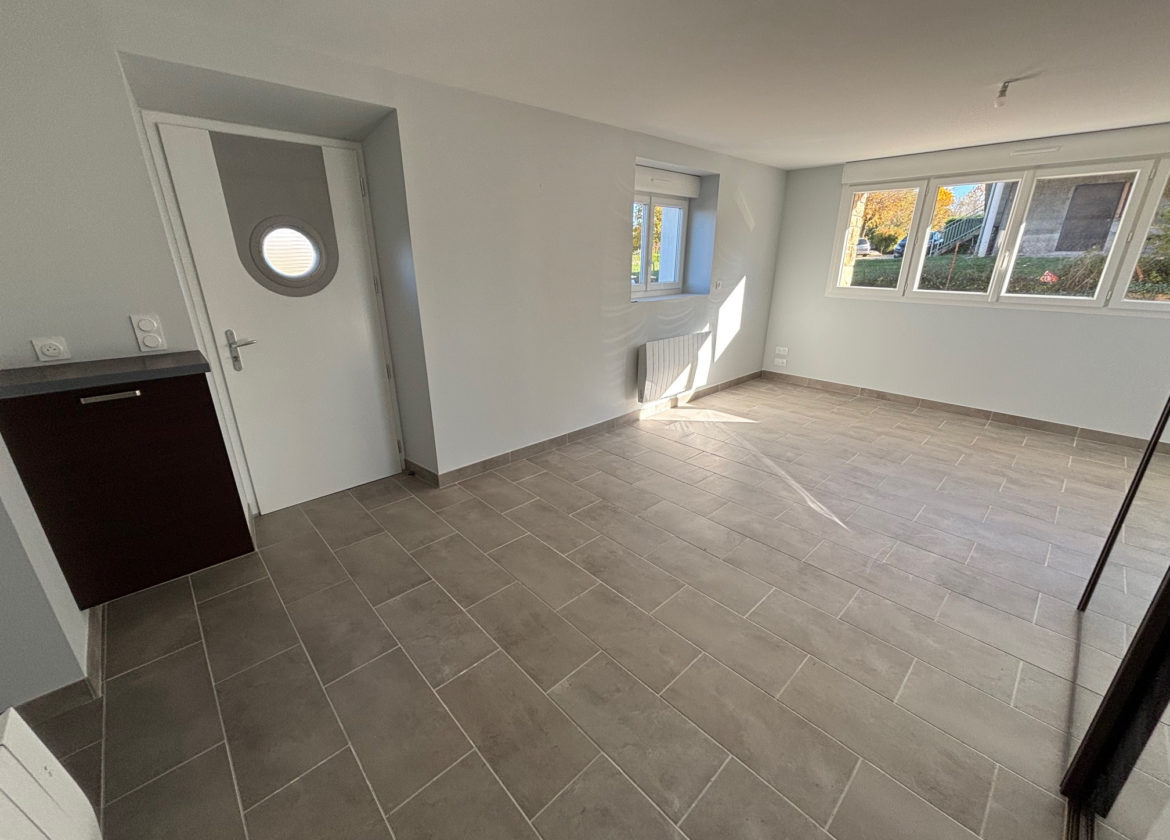 Appartement T3 plain pied avec jardin