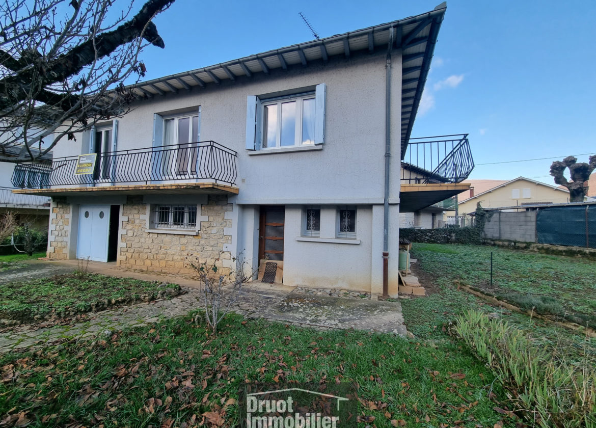 MAISON de 84.89m2 - TERRAIN de 425m2 - Garage