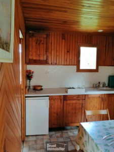 Maison en pierres avec chalet et grand terrain attenant