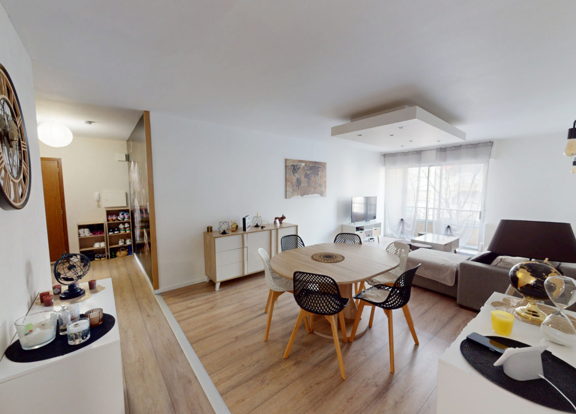 À vendre : Appartement T4 rénové à Rodez