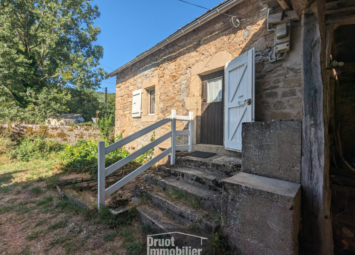 MAISON EN PIERRES avec Hangar et terrain